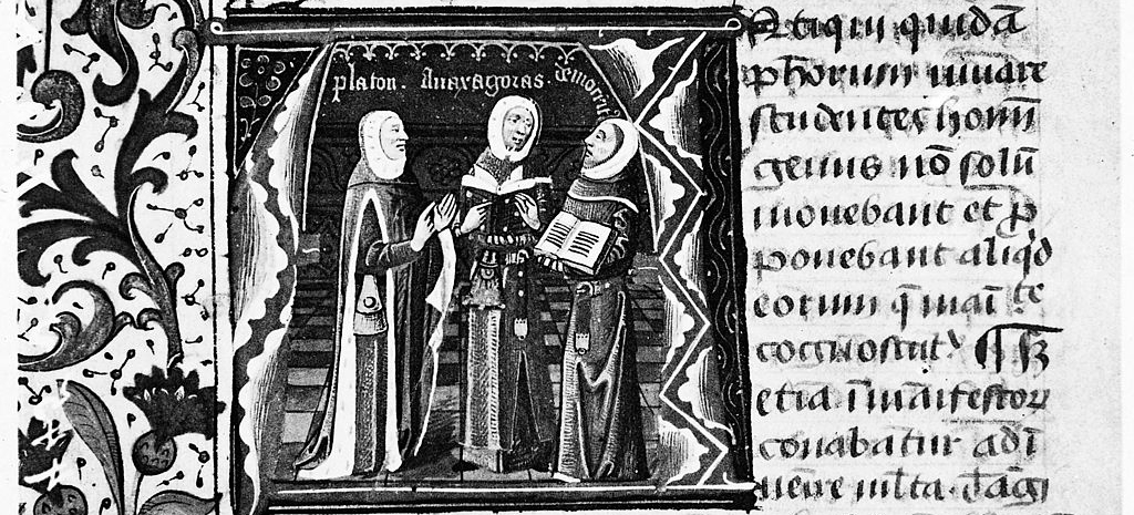 Plato, Anaxagoras & Democritus